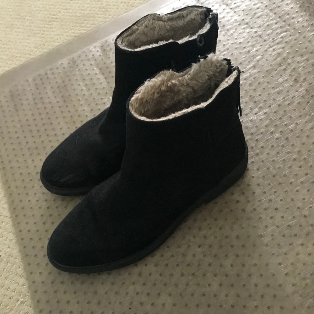 Boots with fur